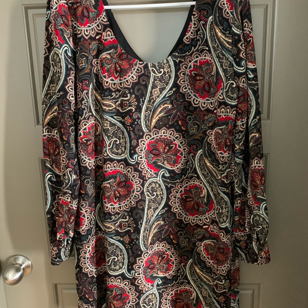 PRINTED FABRICK DRESS - Picture 4 of 4